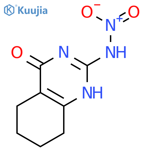 4(1H)-Quinazolinone, 5,6,7,8-tetrahydro-2-(nitroamino)- structure
