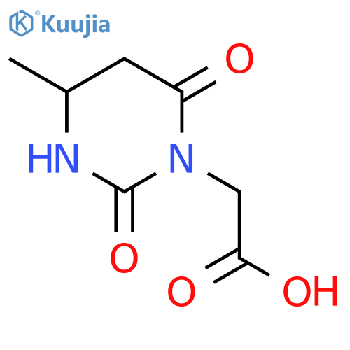 (4-Methyl-2,6-dioxo-3,6-dihydro-2H-pyrimidin-1-yl)-acetic Acid structure