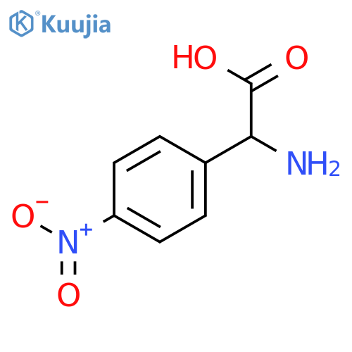 2-Amino-2-(4-nitrophenyl)acetic acid structure