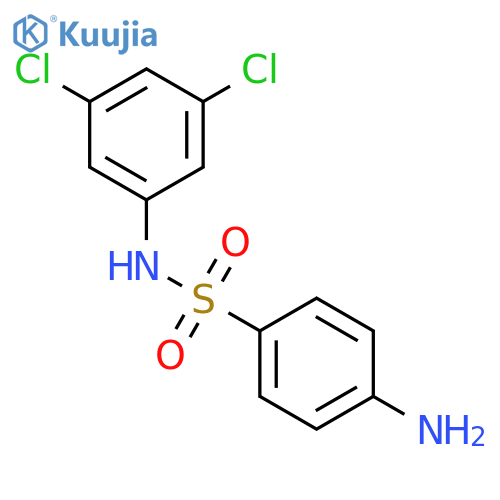 4-Amino-N-(3,5-dichlorophenyl)benzenesulfonamide structure