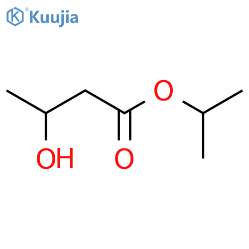 Butanoic acid, 3-hydroxy-, 1-methylethyl ester structure