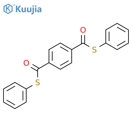 1,4-Benzenedicarbothioic acid, S,S-diphenyl ester structure