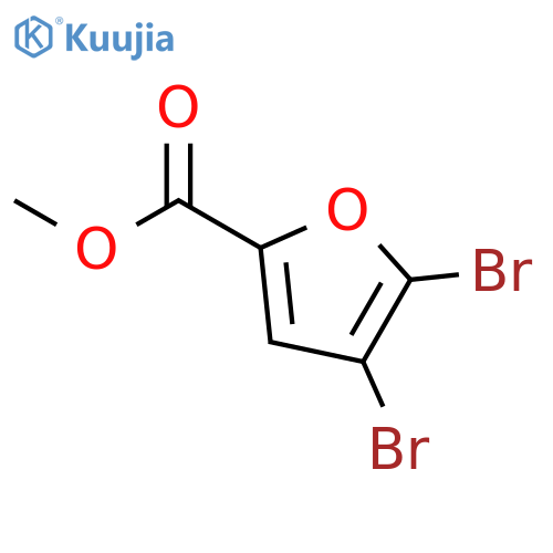 Methyl 4,5-dibromo-2-furoate structure
