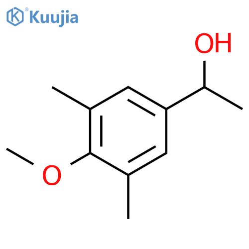 Benzenemethanol, 4-methoxy-α,3,5-trimethyl- structure