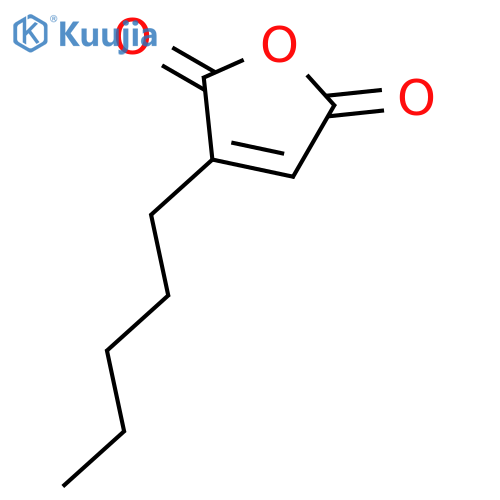 2,5-Furandione, 3-pentyl- structure