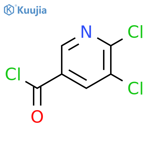 5,6-Dichloropyridine-3-carbonyl Chloride structure