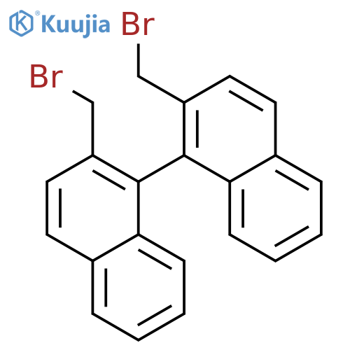 1,1'-Binaphthalene, 2,2'-bis(bromomethyl)- structure