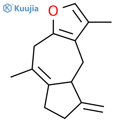 8,12-Epoxy-1(10),4(15),7,11-guaiatetraene; 5α-form structure