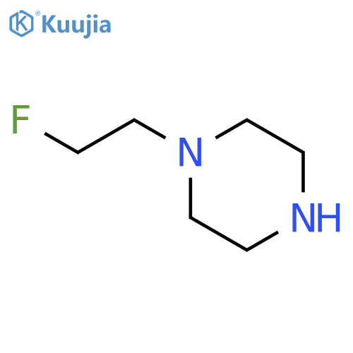 1-(2-Fluoroethyl)piperazine structure