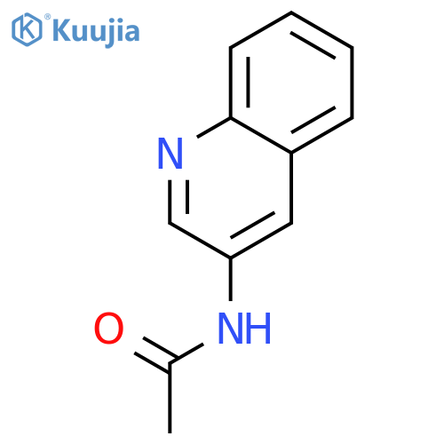 N-3-quinolylacetamide structure