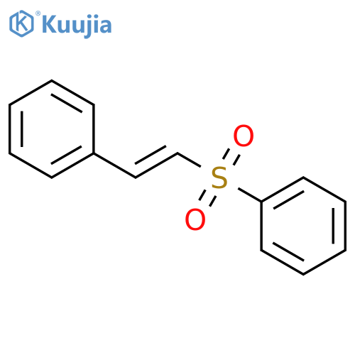 Benzene,[(2-phenylethenyl)sulfonyl]- structure