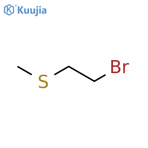 1-Bromo-2-methylsulfanylethane structure