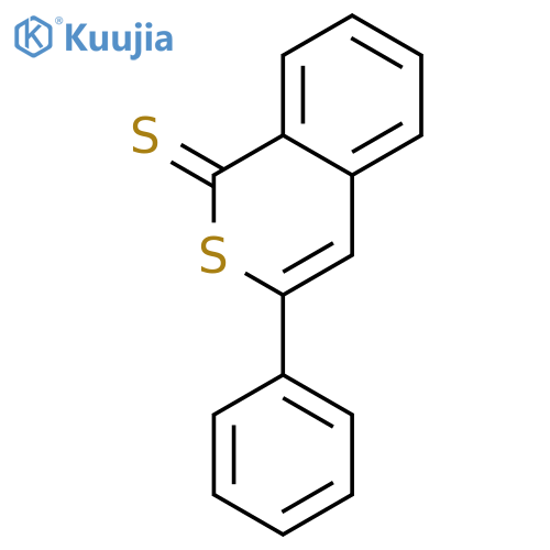 1H-2-Benzothiopyran-1-thione, 3-phenyl- structure