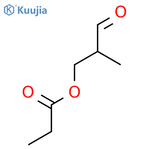 PROPANAL, 2-METHYL-3-(1-OXOPROPOXY)- structure