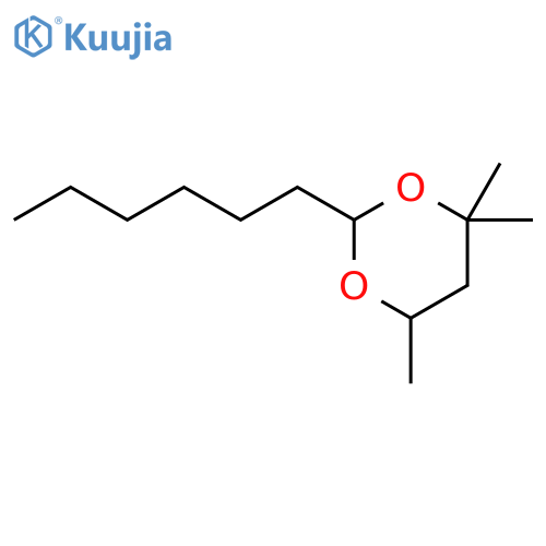 1,3-Dioxane,2-hexyl-4,4,6-trimethyl- structure
