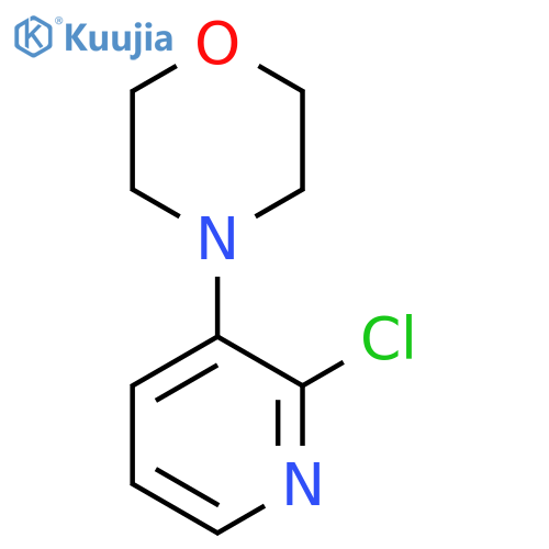 4-(2-Chloropyridin-3-yl)morpholine structure