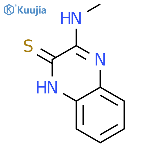 2(1H)-Quinoxalinethione,3-(methylamino)- structure