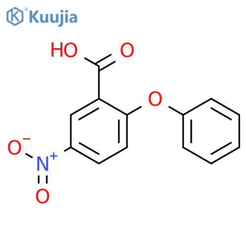 5-nitro-2-phenoxybenzoic acid structure