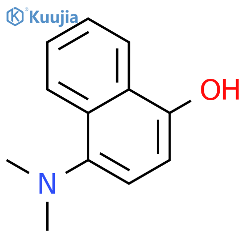 4-(dimethylamino)naphthalen-1-ol structure