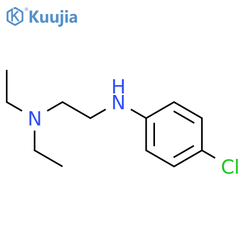 4-Chloro-N-2-(diethylamino)ethylaniline structure