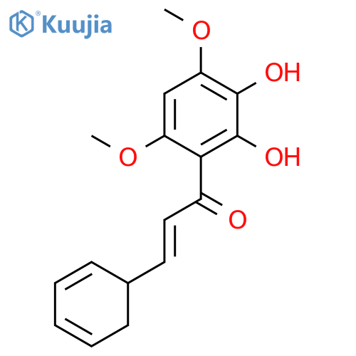 2',3'-dihydroxy-4',6'-dimethoxydihydrochalcone structure