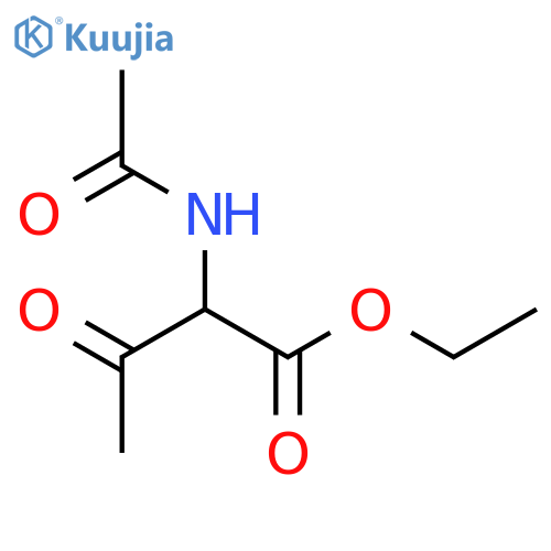 ethyl 2-acetamido-3-oxobutanoate structure