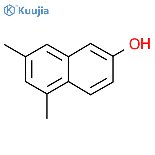 5,7-dimethylnaphthalen-2-ol structure