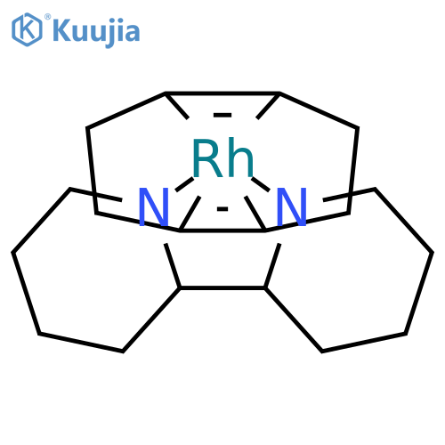 (1z,5z)-cycloocta-1,5-diene;2-pyridin-2-ylpyridine;rhodium;chloride structure