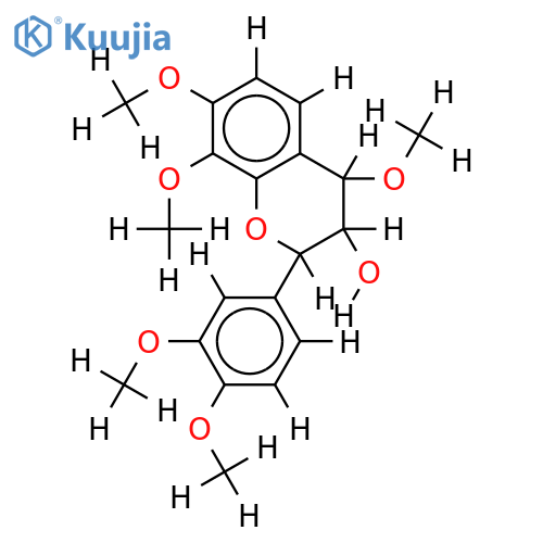 3',4,4',7,8-Penta-Me ether-(2R,3S,4S)-3,3',4,4',7,8-Hexahydroxyflavan structure
