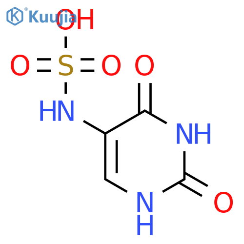 Sulfamic acid,N-(1,2,3,4-tetrahydro-2,4-dioxo-5-pyrimidinyl)- structure