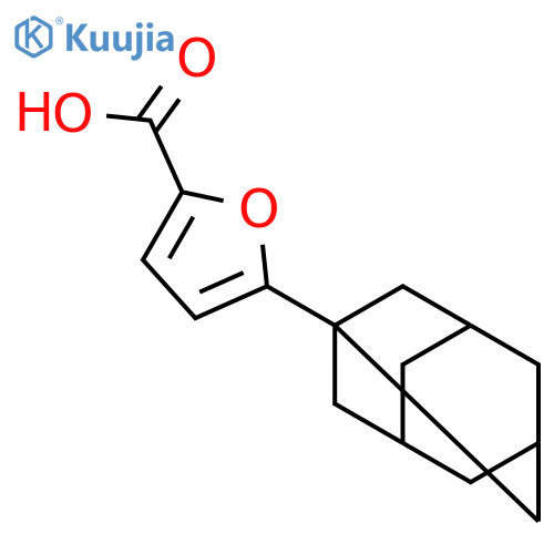 5-(1-Adamantyl)-2-furoic acid structure