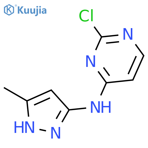 2-Chloro-N-(5-methyl-1H-pyrazol-3-yl)pyrimidin-4-amine structure