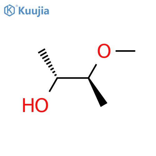 2-Butanol, 3-methoxy-, (2R,3S)-rel- structure