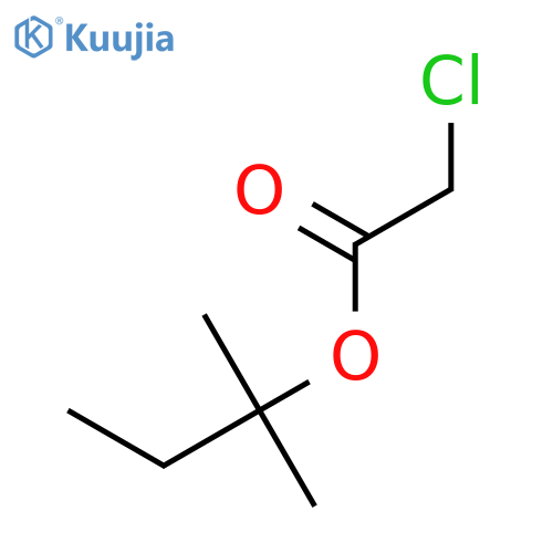 2-methylbutan-2-yl 2-chloroacetate structure