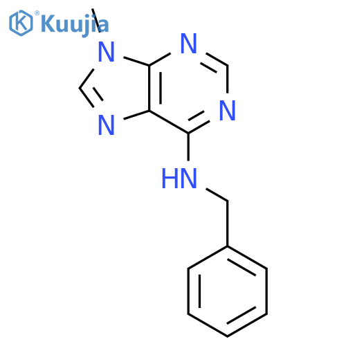 9H-Purin-6-amine,9-methyl-N-(phenylmethyl)- structure