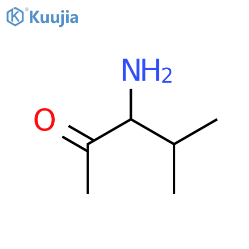 3-Amino-4-methylpentan-2-one hydrochloride structure