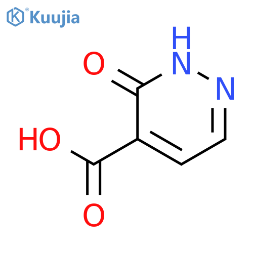 3-hydroxypyridazine-4-carboxylic acid structure