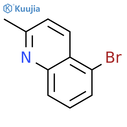 5-Bromo-2-methylquinoline structure