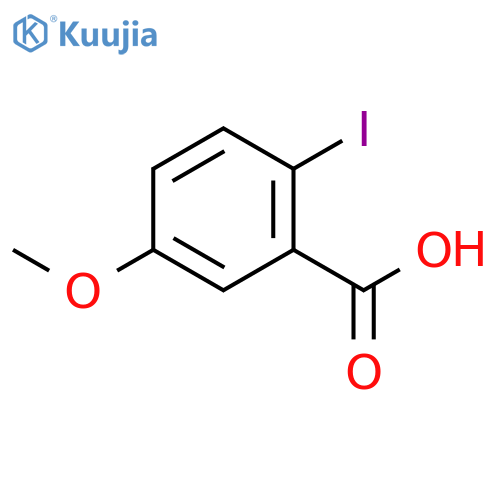 2-Iodo-5-methoxybenzoic acid structure