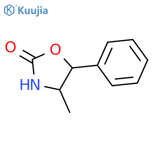 2-Oxazolidinone,4-methyl-5-phenyl- structure