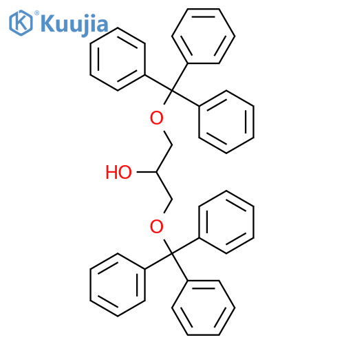 2-Propanol,1,3-bis(triphenylmethoxy)- structure