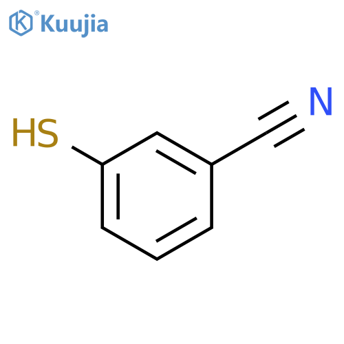 3-sulfanylbenzonitrile structure