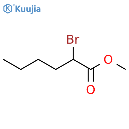 Methyl 2-bromohexanoate structure