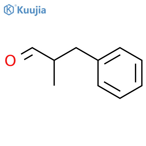 2-Methyl-3-phenylpropionaldehyde structure