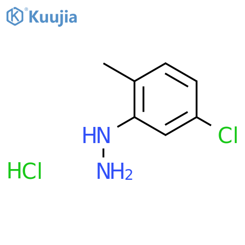 (5-Chloro-2-methylphenyl)hydrazine hydrochloride structure