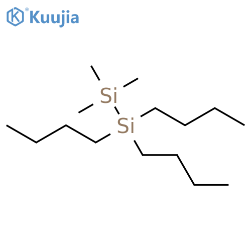 Disilane, 1,1,1-tributyl-2,2,2-trimethyl- structure