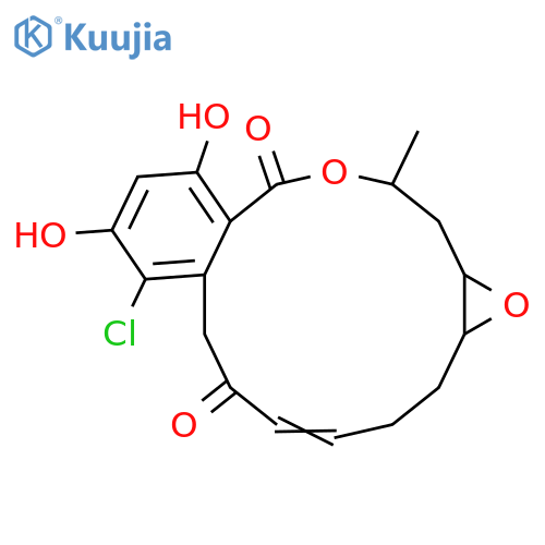 Deepoxyradicicol; (R)-form, 7,8-Dihydro, 5R,6R-epoxide structure