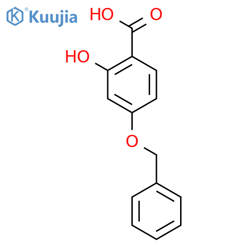 2-Hydroxy-4-(phenylmethoxy)benzoic Acid structure
