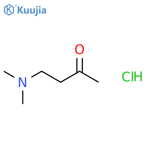4-(dimethylamino)butan-2-one hydrochloride structure