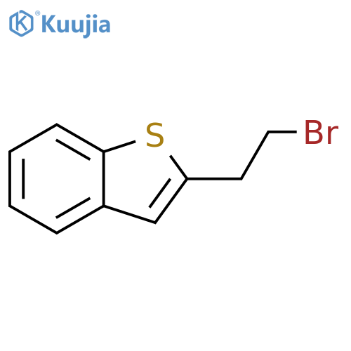 2-(2-bromoethyl)-1-benzothiophene structure